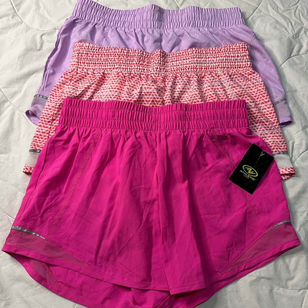 set of 3 girls shorts
